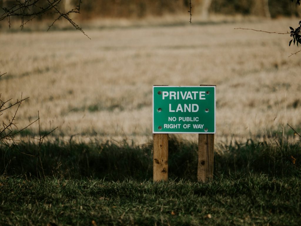Reflective Real Estate Yard Sign with Post